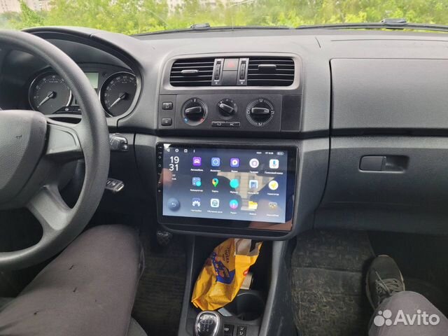 Android магнитола Skoda Fabia 2007-2015 есть Teyes