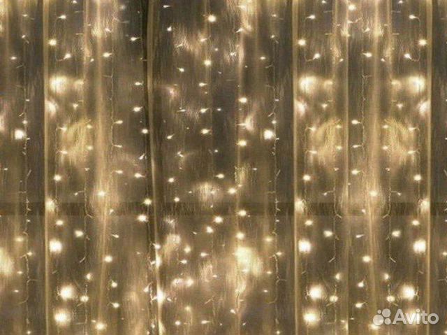 Гирлянда штора
