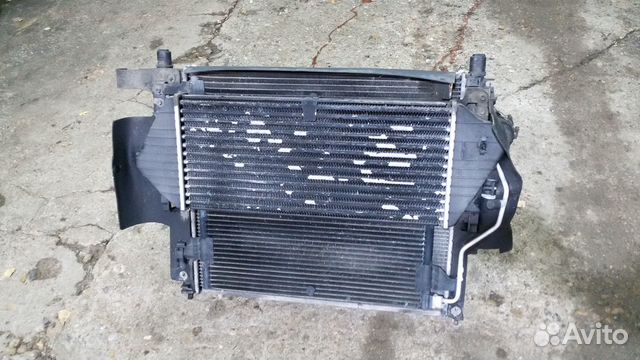 Кассета радиаторов mercedes ml w163 2.7 cdi