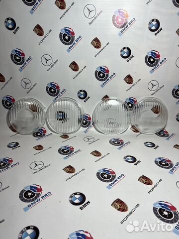 Стекло фары BMW E34 ближний дальний свет