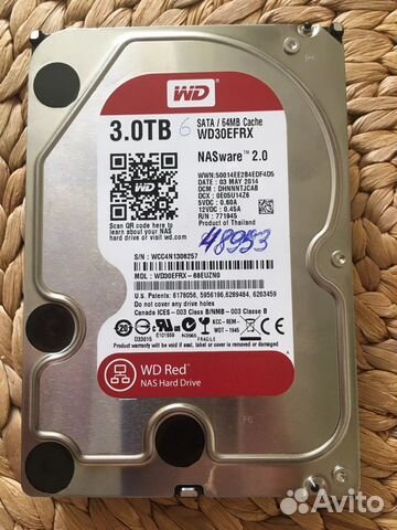 WD 3 TB Обьявление для Антона, чтобы отправить