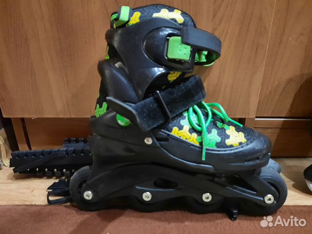 Роликовые коньки детские раздвижные
