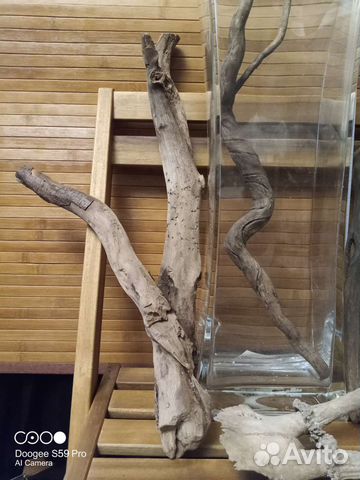 Коряга в аквариум