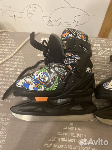 Коньки десткие раздвижные 26-31 размер