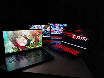 Мощные игровые ноутбуки MSI Asus Acer Lenovo