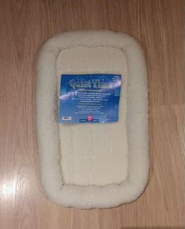 Лежанка для животных MidWest меховая белая 56х33