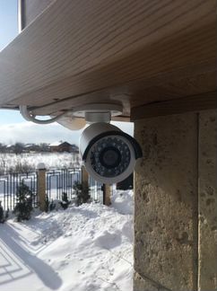 Видео наблюдение комплект Для частного дома Эконом