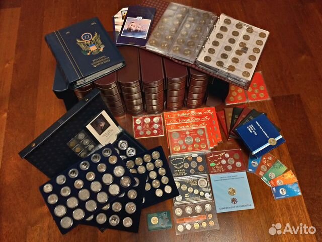 Коллекция монет 4150 шт. (1718-2020 года)