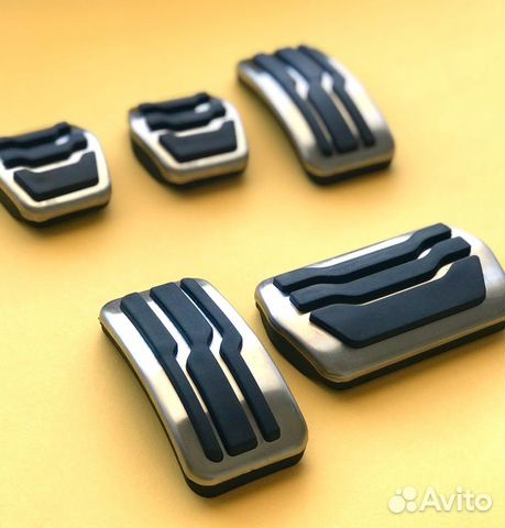 Накладки на педали для Форд Фокус 2/3/ Куга 2