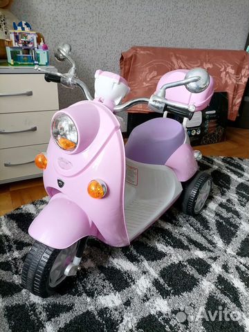 Детский электромобиль мотоцикл
