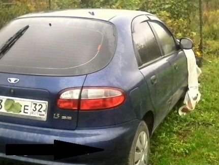 Заз шанс Хетчбек бампер задний