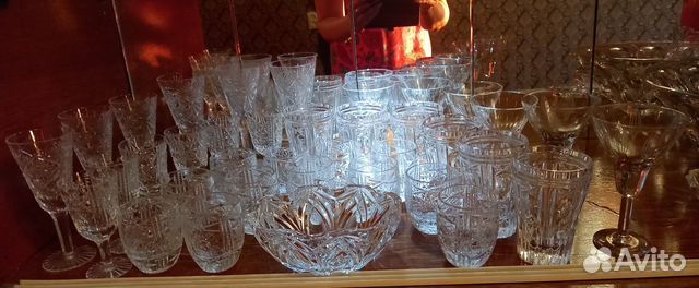 Продам фарфоровые раритетные сервизы и хрусталь