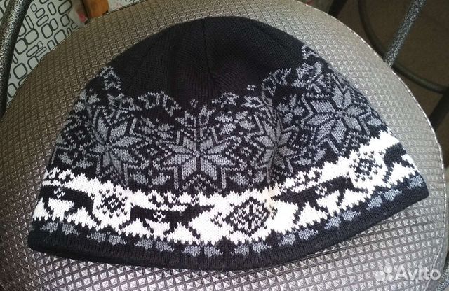 Мужская шапка на меху