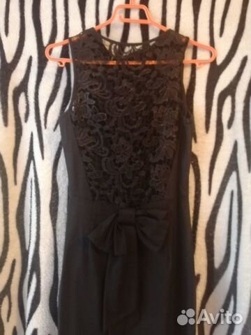 Платье черное
