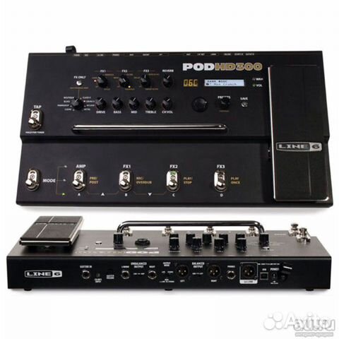 Гитарный процессор Line 6 pod hd300