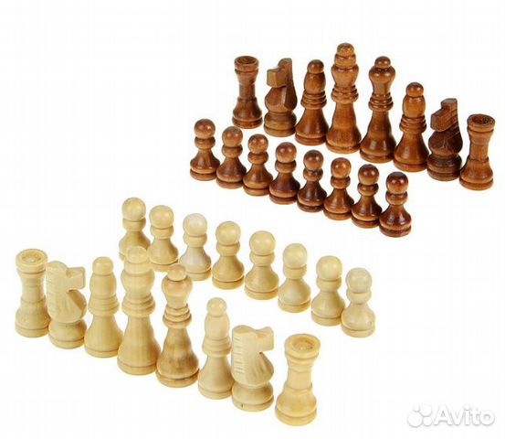 Шахматные фигуры деревянные