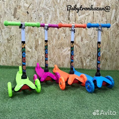 Самокат Трехколесный поворотный Schotter мини