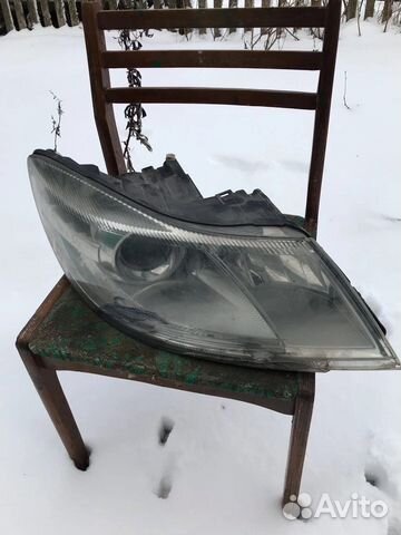 Правая фара Skoda octavia a5 fl