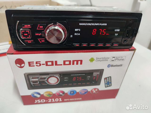 Магнитола E5-olom JSD2101, Bluetooth