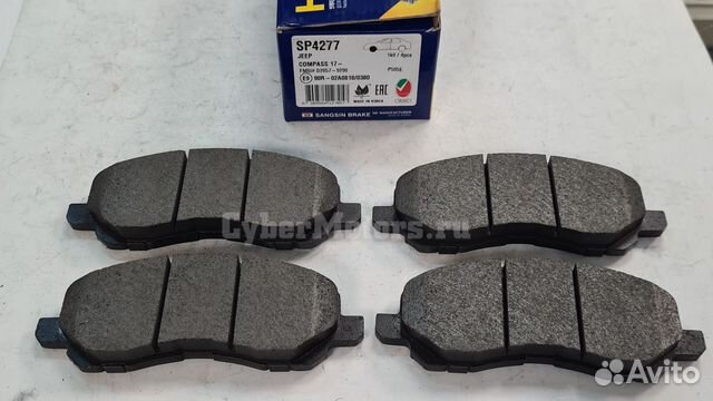 Колодки передние Mitsubishi lancer/ASX/outlander