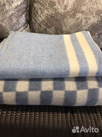 Одеяло шерстяное. Байковое. Россия. Новые