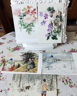 5 Открыток картины Вел. княгини Ольги