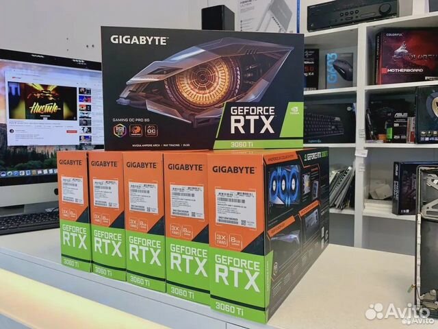 Видеокарты RTX 4060 4070 4080 4090 3050 3060 3070
