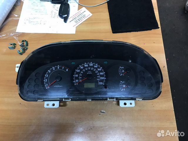 Kia Spectra панель приборов