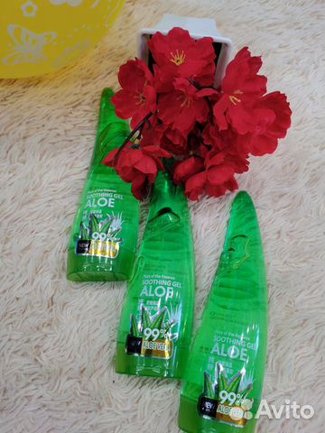 Гель и скраб с экстрактом алоэ вера 120мл