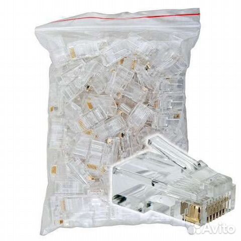 Коннекторы RJ45 100шт