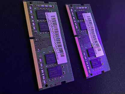 Оперативная память DDR4 2*8gb