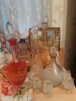 Штофы и графины СССР