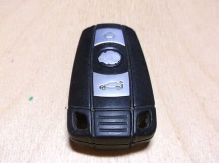 Бмв чип ключ (карта) 3 кнопки 
