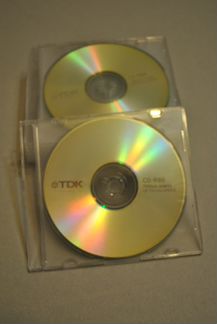 Диск CD-R80 TDK 52х 700Mb, CD-box Slim прозрачный