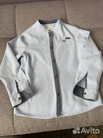 Рубашка для мальчика рост 140