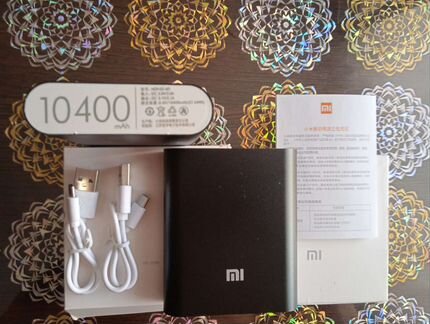 Внешний аккумулятор xiaomi