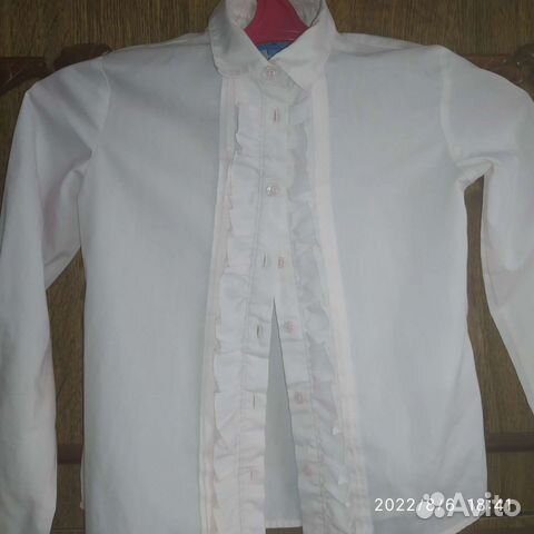 Школьная блузка 128