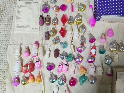 Елочные игрушки 