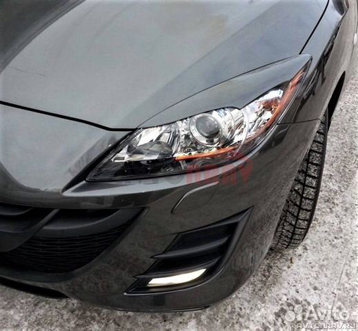 Реснички GT на фары для Mazda 3BL