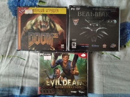 Новые игровые диски для PC разные издания