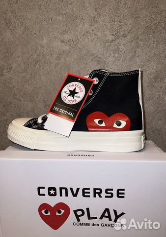 Кеды Converse x comme des garçons play