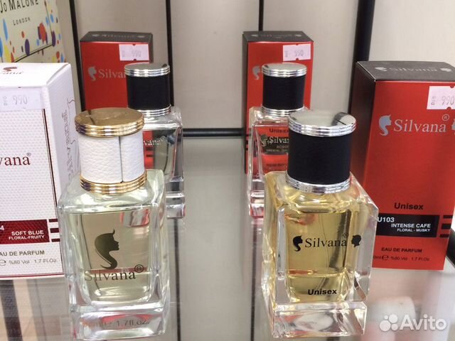 Парфюм от Silvana в ассортименте