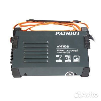 Аппарат сварочный инверторный Patriot WM180D