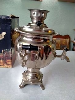 Самовар тульский (овал) электрический СССР