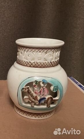 Ваза Семикаракорский фаянс