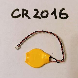 Cmos батарейка CR2016 с 2 pin коннектором