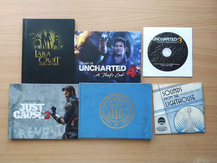 Артбуки, плакаты, стаф и карты из игр