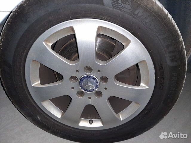 Кованые диски R16 Mercedes W211 с резиной
