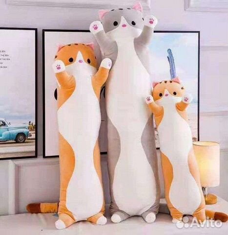 Мягкая игрушка кот батон