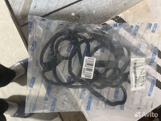 Прокладка клапанной крышки хунтой solaris